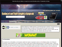Tablet Screenshot of desvelado.com